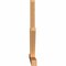 Ekena Millwork Saratoga Timber Gable Bracket, Western Red Cedar, 108"W x 45"H x 3 1/2"D x 3 1/2"F, 10/12 Pitch GBW108X45X0404SAR00SWR - alternate 2